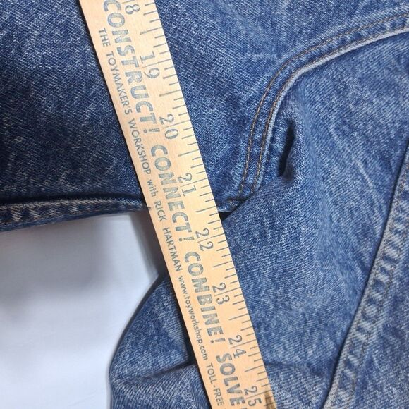 Vintage Levis Sherpa Lined Denim Trucker Jacket USA Made Mens 38R M Early 1980s - Picture 16 of 16